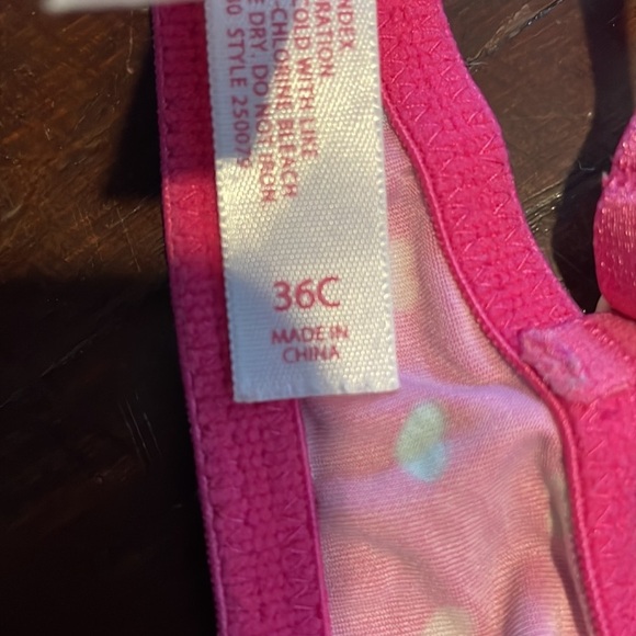 Women's Xhilaration Push Up Bra Lingerie With Hearts 36C - Picture 14 of 15